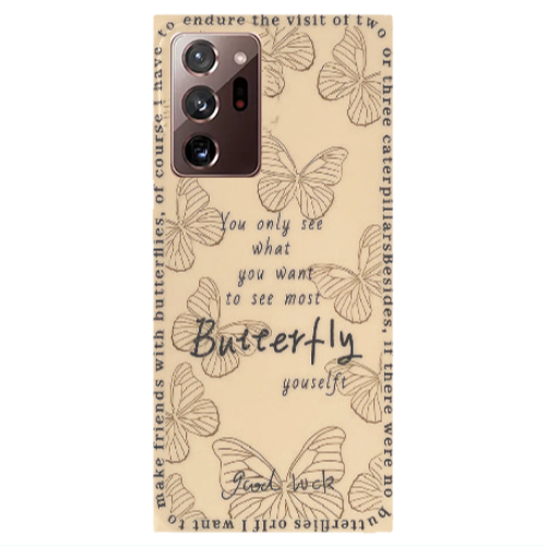 Samsung Note 20 Ultra You Only See Transparent Silicone TPU Θήκη