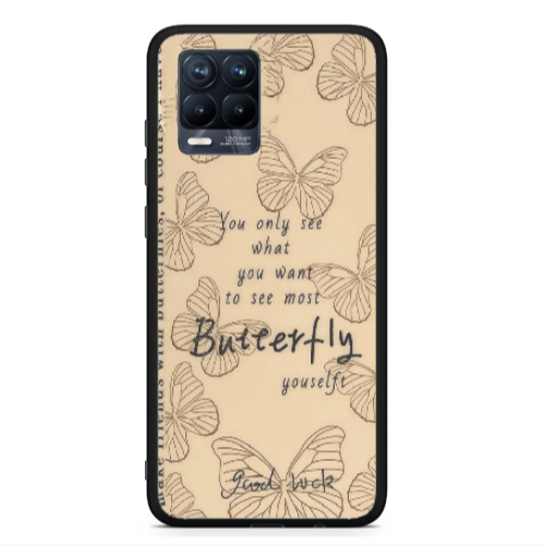 Realme 8  You Only See Black Glossy Θήκη