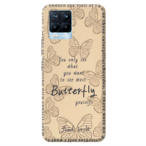 Realme 8 Pro You Only See Transparent Silicone TPU Θήκη