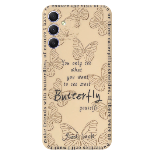 Samsung A34 You Only See Transparent Silicone TPU Θήκη