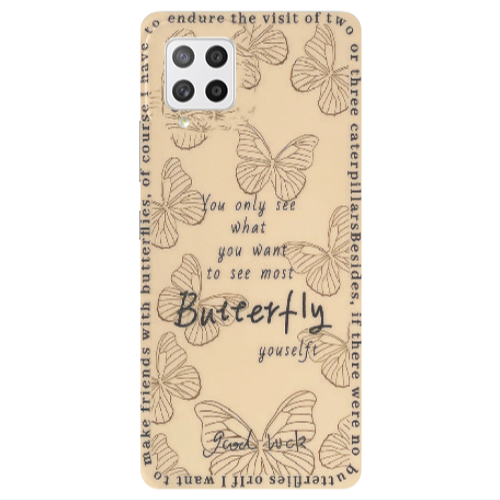 Samsung A42 5G You Only See Transparent Silicone TPU Θήκη