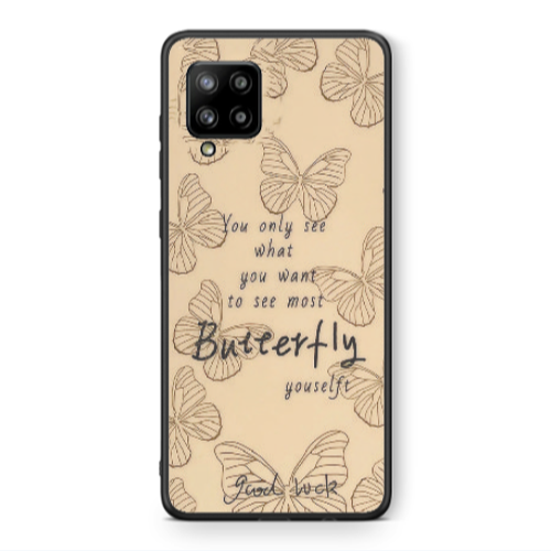 Samsung A42 5G You Only See Black Glossy Θήκη