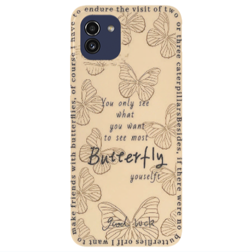 Samsung A03 You Only See Transparent Silicone TPU Θήκη