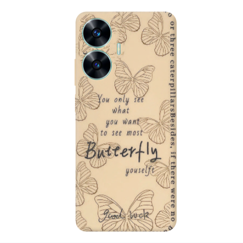 Realme C55 You Only See Transparent Silicone TPU Θήκη
