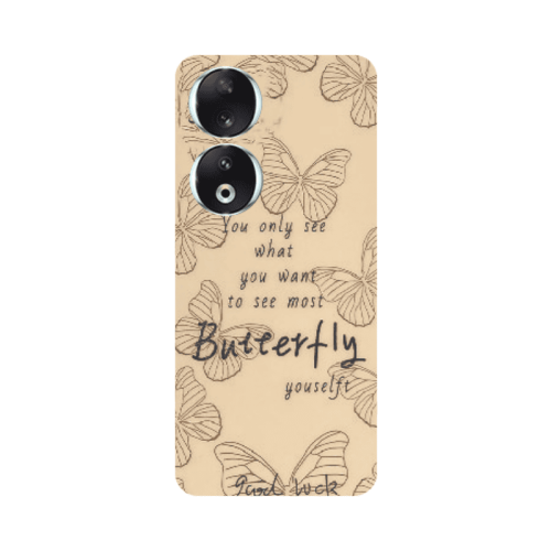 Honor 90 5G You Only See Transparent Silicone TPU Θήκη