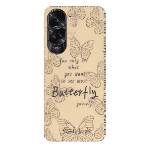 Honor 90 Lite 5G You Only See Transparent Silicone TPU Θήκη