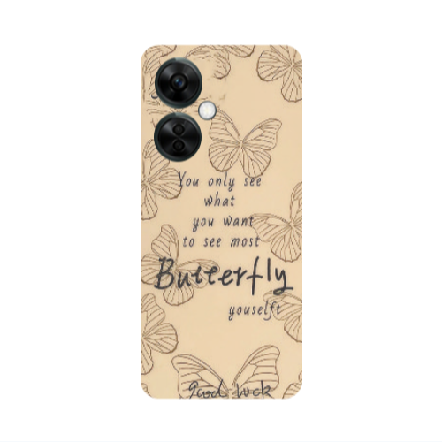 Oneplus Nord CE 3 Lite 5G You Only See Transparent Silicone TPU Θήκη