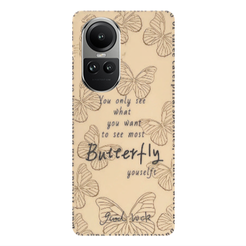 Oppo Reno10 5G You Only See Transparent Silicone TPU Θήκη