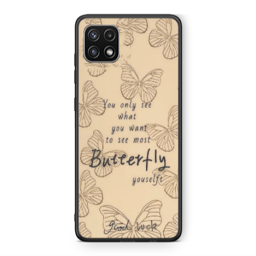 Samsung A22 5G You Only See Black Glossy Θήκη