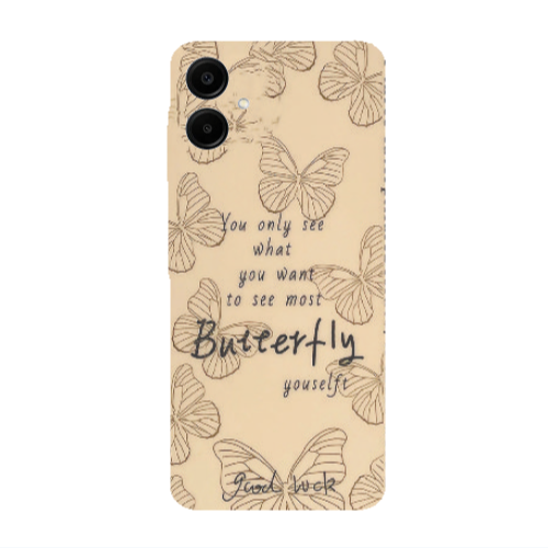Samsung A06 You Only See Transparent Silicone TPU Θήκη