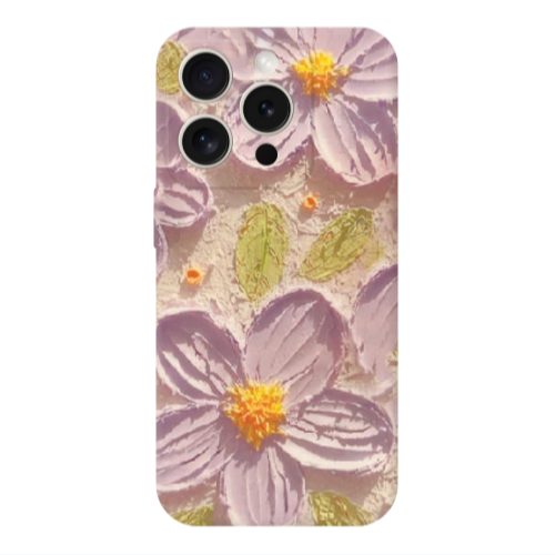 Apple Iphone 16 Pro Max Daisy picture Transparent Silicone TPU Θήκη