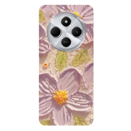 Xiaomi Redmi 14c Daisy picture Transparent Silicone TPU Θήκη