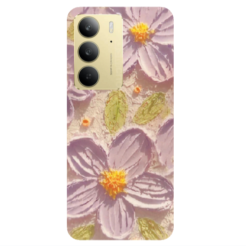 Realme C 75 Daisy picture Transparent Silicone TPU Θήκη