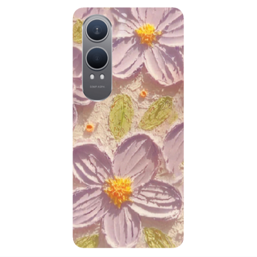 Oneplus Nord Ce 4 lite Daisy picture Transparent Silicone TPU Θήκη