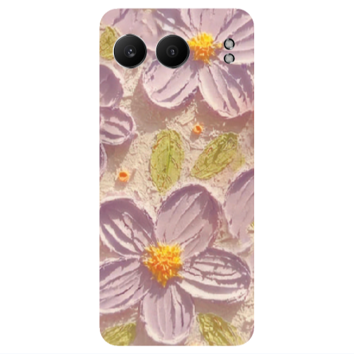 Oneplus Nord 4 Daisy picture Transparent Silicone TPU Θήκη