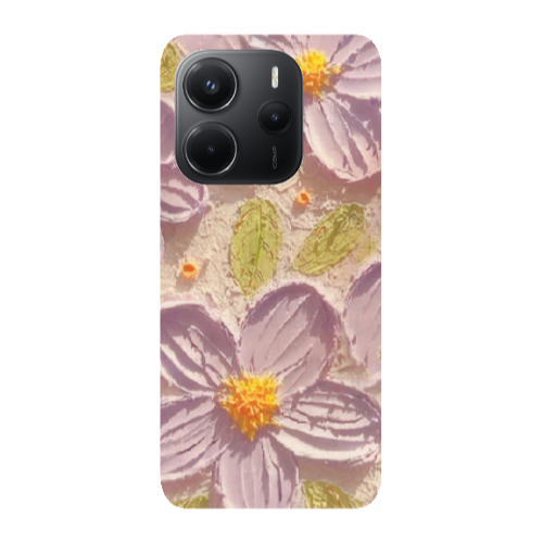 Xiaomi Redmi Note 14 Daisy picture Transparent Silicone TPU Θήκη
