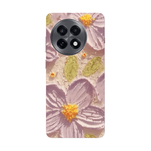 Oneplus 13 R Daisy picture Transparent Silicone TPU Θήκη