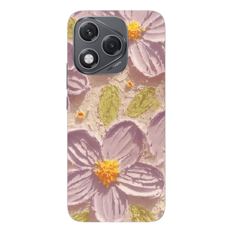 Honor 400 Lite Daisy picture Transparent Silicone TPU Θήκη