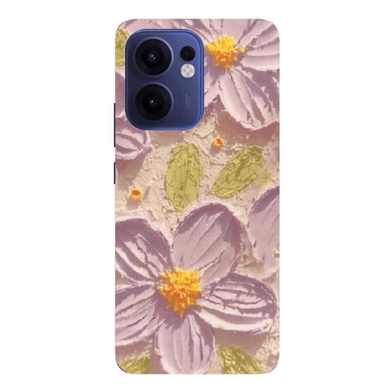 Oppo Reno13 FS Daisy picture Transparent Silicone TPU Θήκη