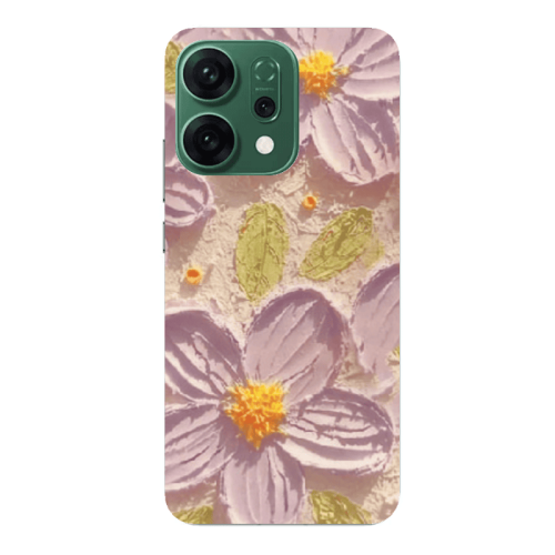 Oppo RENO 14 Daisy picture Transparent Silicone TPU Θήκη