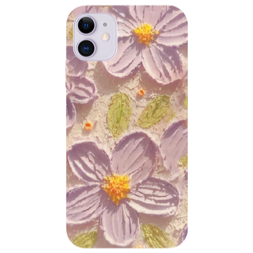 Apple iPhone 11  Daisy picture Transparent Silicone TPU Θήκη
