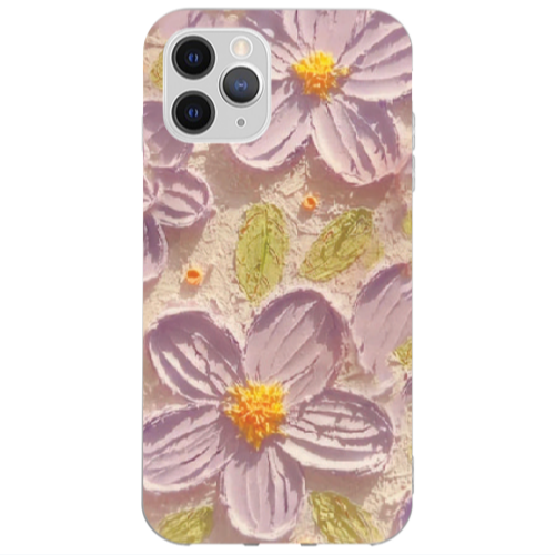 Apple iPhone 11 Pro Daisy picture Transparent Silicone TPU Θήκη