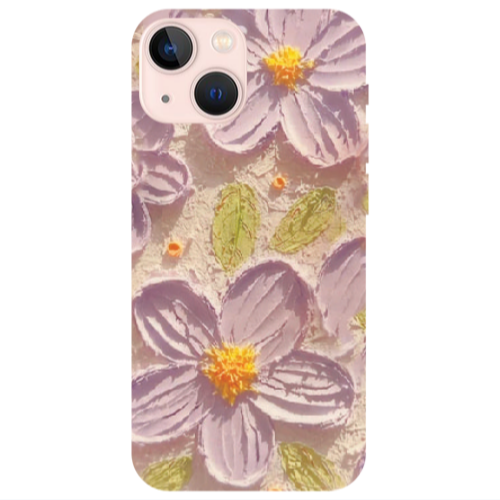 Apple iPhone 13 Daisy picture Transparent Silicone TPU Θήκη