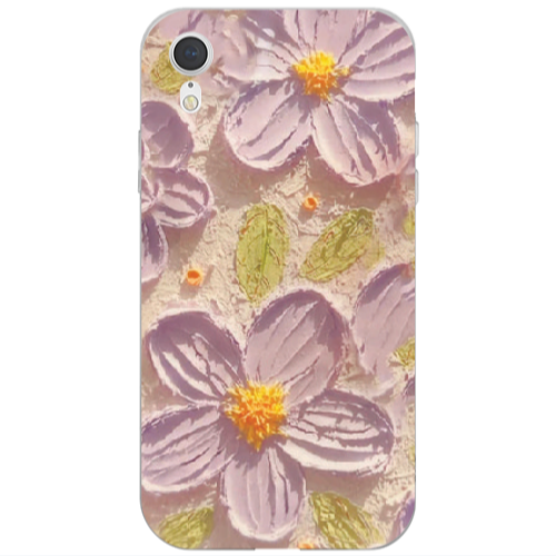 Apple iPhone Xr Daisy picture Transparent Silicone TPU Θήκη