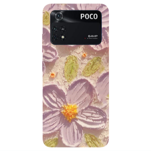 Xiaomi Poco M4 Pro 4G Daisy picture Transparent Silicone TPU Θήκη