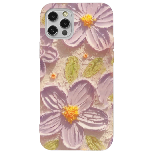 Apple iPhone 12 Pro Daisy picture Transparent Silicone TPU Θήκη