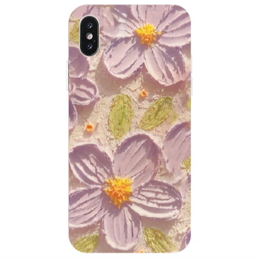 Apple iPhone Xs Max Daisy picture Transparent Silicone TPU Θήκη