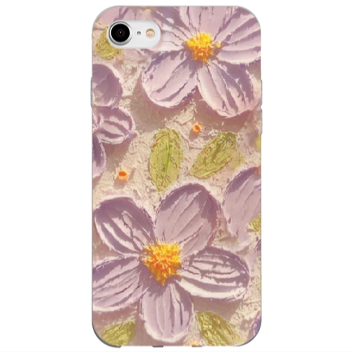 Apple iPhone 7 Daisy picture Transparent Silicone TPU Θήκη