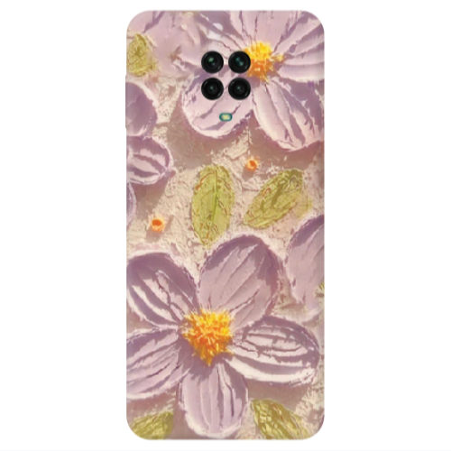 Xiaomi Redmi Note 9S Daisy picture Transparent Silicone TPU Θήκη