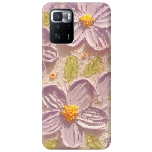Xiaomi Poco X3 GT Daisy picture Transparent Silicone TPU Θήκη