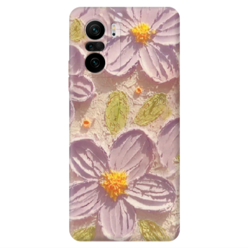 Xiaomi Poco F3 Daisy picture Transparent Silicone TPU Θήκη