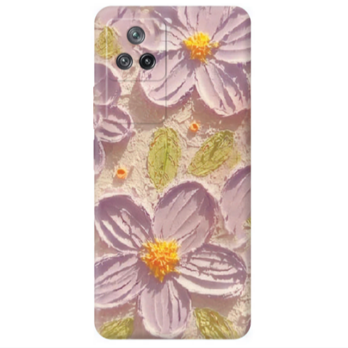 Xiaomi Poco F4 Daisy picture Transparent Silicone TPU Θήκη