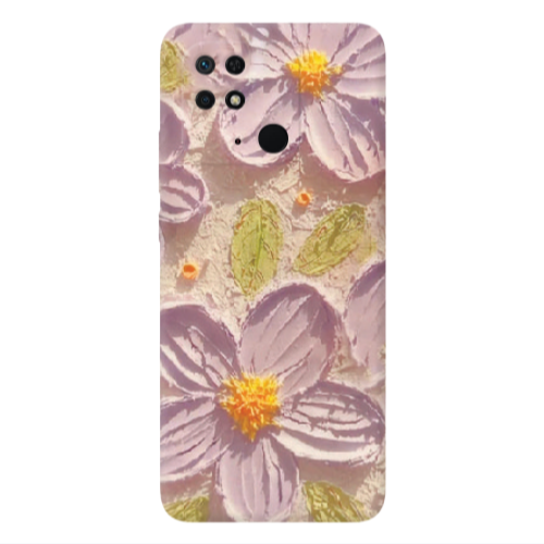 Xiaomi Poco C40 Daisy picture Transparent Silicone TPU Θήκη