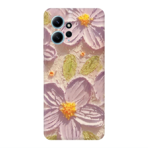 Xiaomi Redmi Note 12 4G Daisy picture Transparent Silicone TPU Θήκη