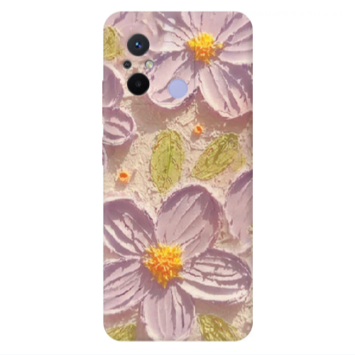 Xiaomi Redmi 12C Daisy picture Transparent Silicone TPU Θήκη