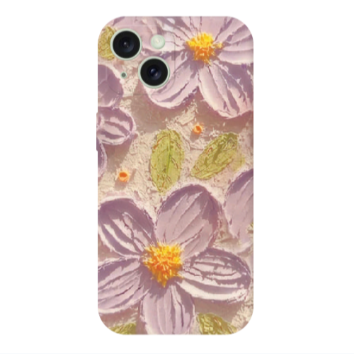 Apple iPhone 15 Plus Daisy picture Transparent Silicone TPU Θήκη