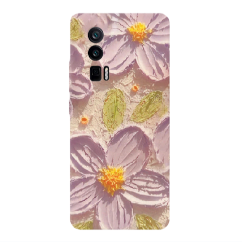 Xiaomi Poco F5 Pro Daisy picture Transparent Silicone TPU Θήκη