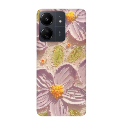 Xiaomi Redmi 13C Daisy picture Transparent Silicone TPU Θήκη