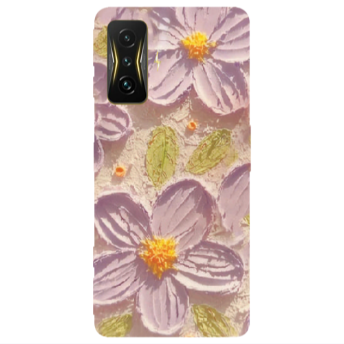 Xiaomi Poco F4 Gt Daisy picture Transparent Silicone TPU Θήκη