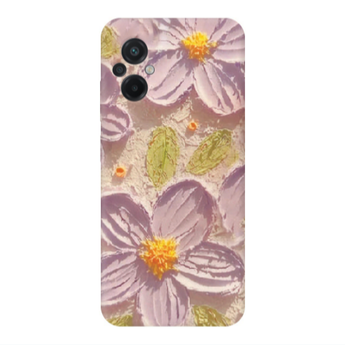 Xiaomi Poco M5 Daisy picture Transparent Silicone TPU Θήκη