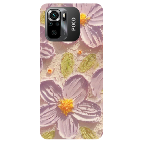 Xiaomi Poco M5 s Daisy picture Transparent Silicone TPU Θήκη