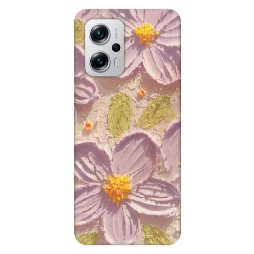Xiaomi Poco X4 GT Daisy picture Transparent Silicone TPU Θήκη