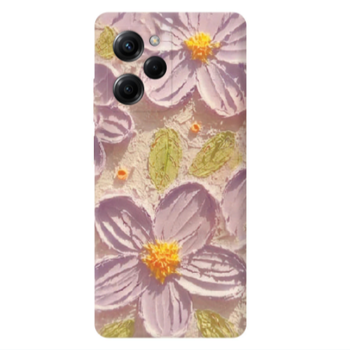 Xiaomi Poco X5 Pro Daisy picture Transparent Silicone TPU Θήκη