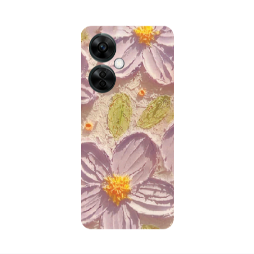 Oneplus Nord CE 3 Lite 5G Daisy picture Transparent Silicone TPU Θήκη