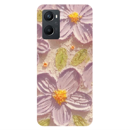 Oppo A 96 Daisy picture Transparent Silicone TPU Θήκη