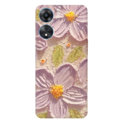 Oppo A 98 Daisy picture Transparent Silicone TPU Θήκη